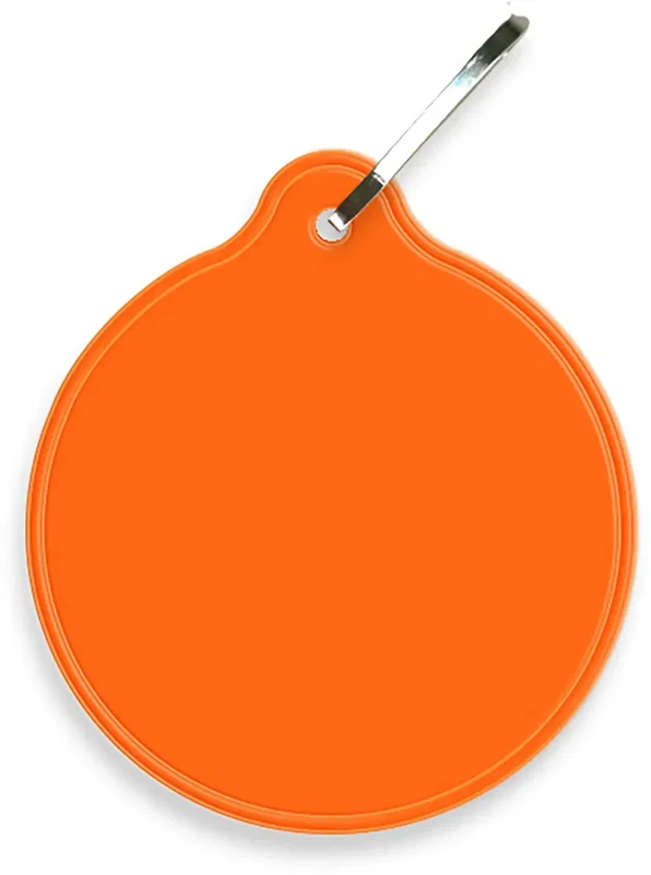 Custom Zip-Around Reflective Safety Keychains (RF343) — view 12