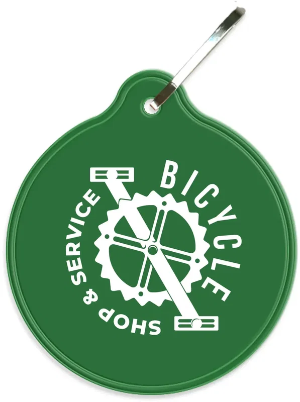 Custom Zip-Around Reflective Safety Keychains (RF343) — view 13