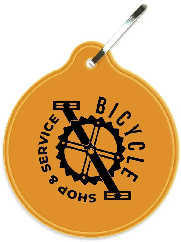 Custom Zip-Around Reflective Safety Keychains (RF343) — view 14