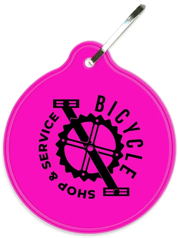 Custom Zip-Around Reflective Safety Keychains (RF343) — view 15