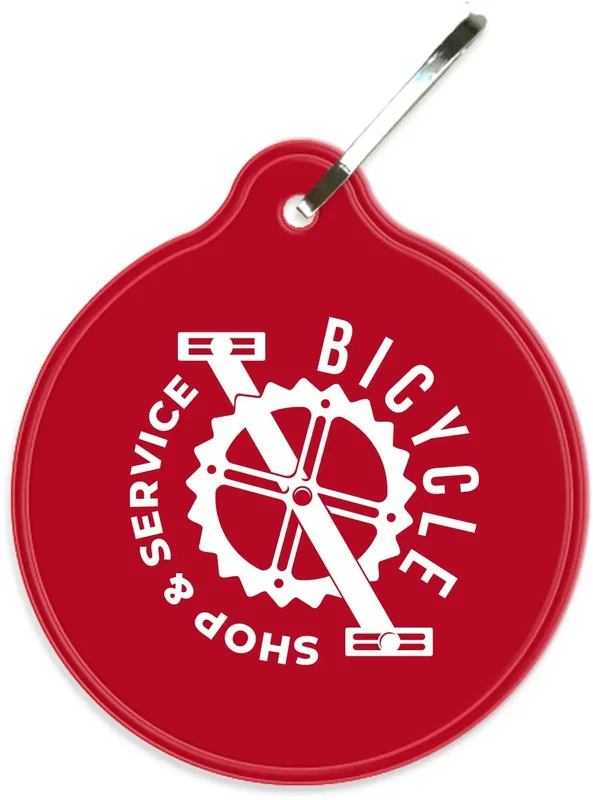 Custom Zip-Around Reflective Safety Keychains (RF343) — view 16