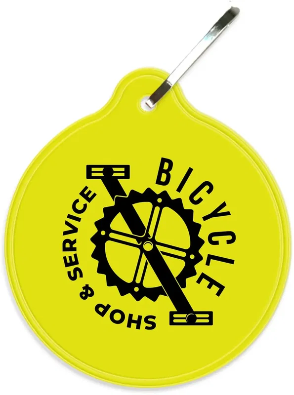 Custom Zip-Around Reflective Safety Keychains (RF343) — view 17