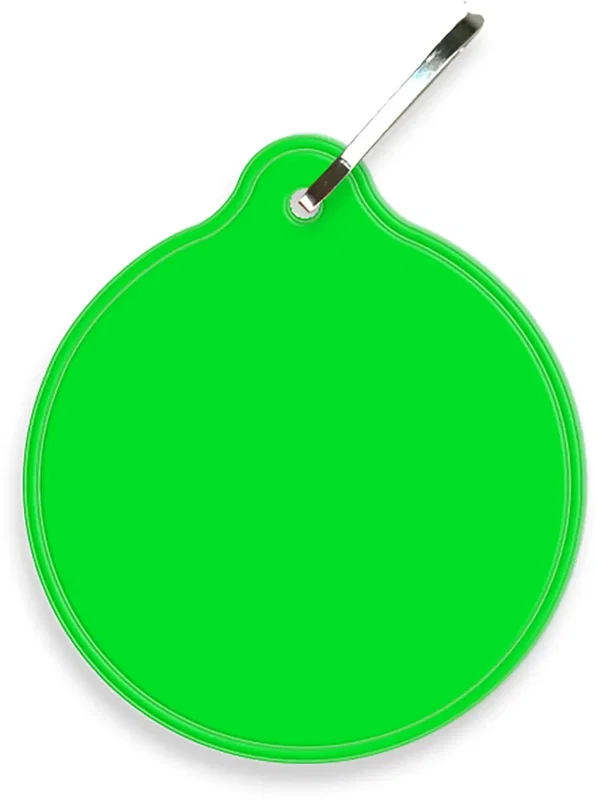 Custom Zip-Around Reflective Safety Keychains (RF343) — view 18