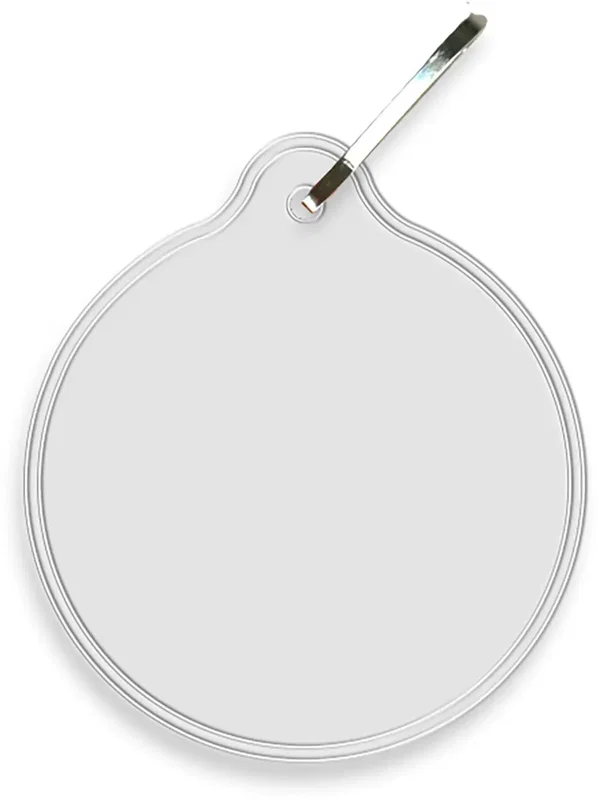 Custom Zip-Around Reflective Safety Keychains (RF343) — view 20