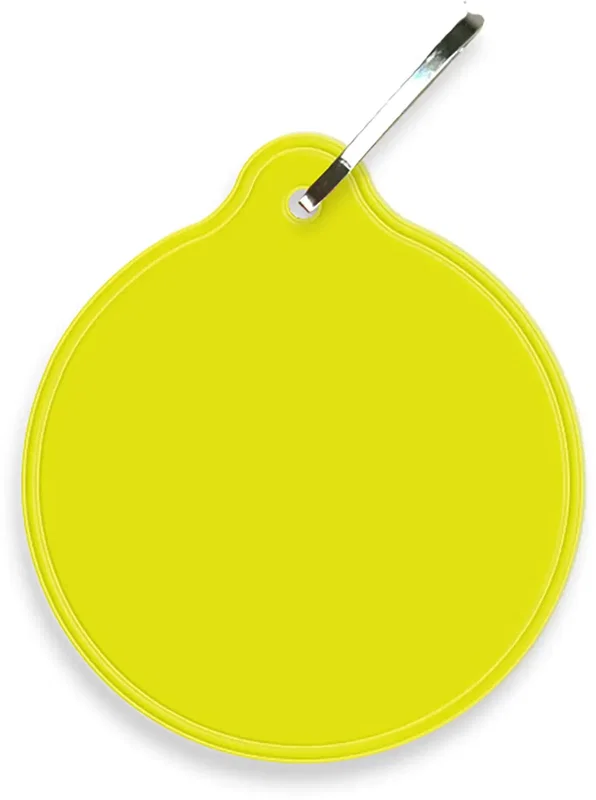Custom Zip-Around Reflective Safety Keychains (RF343) — view 9