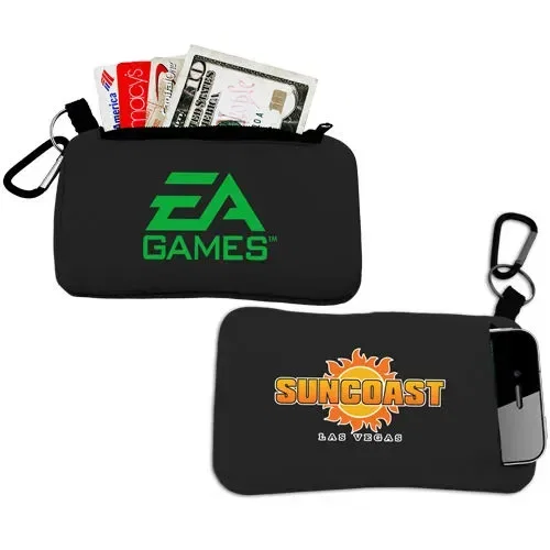 Smartphone Holder with Pouch — view 2