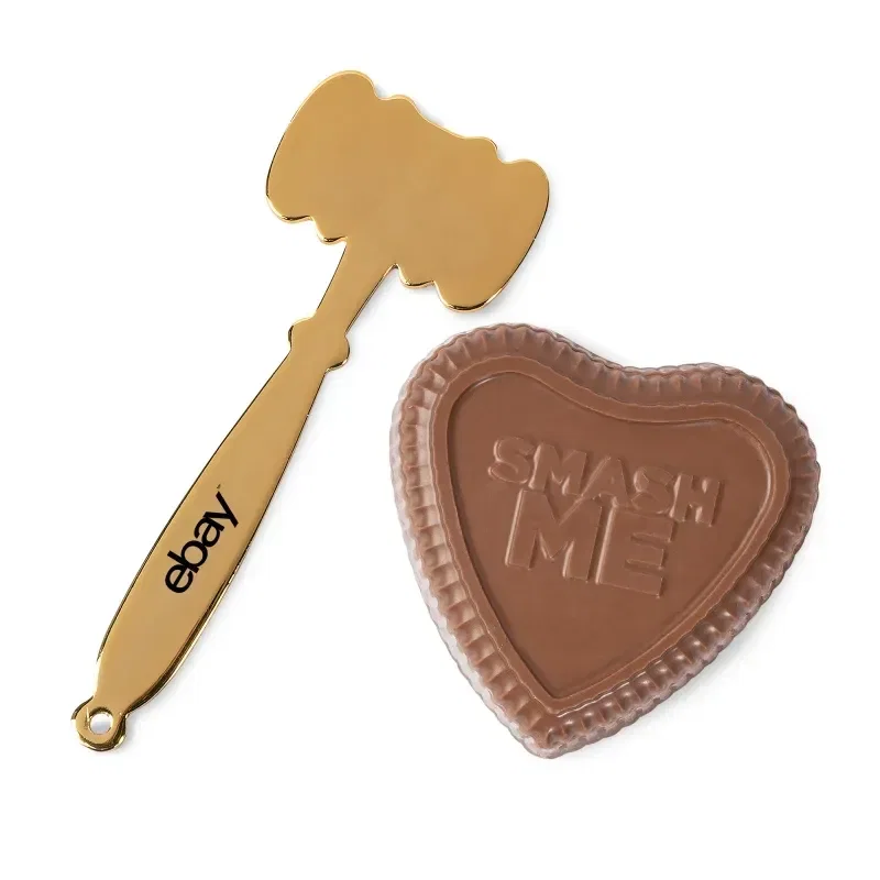 Smash Chocolate Heart with Candy Hearts — view 4