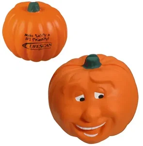 Custom Smiling Pumpkin Stress Reliever