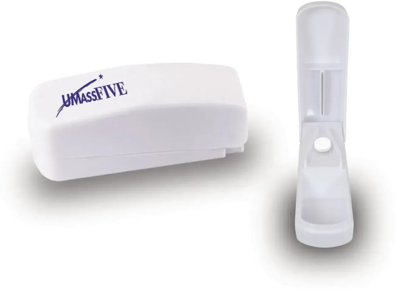 Smooth-Dose Pill Splitter custom-printed with a logo — view 2