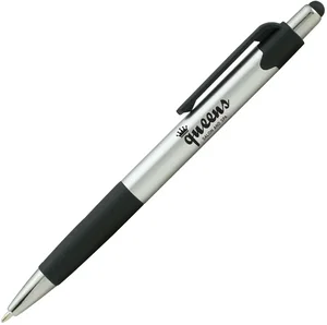 Smoothy Metallic Pen w/ Stylus