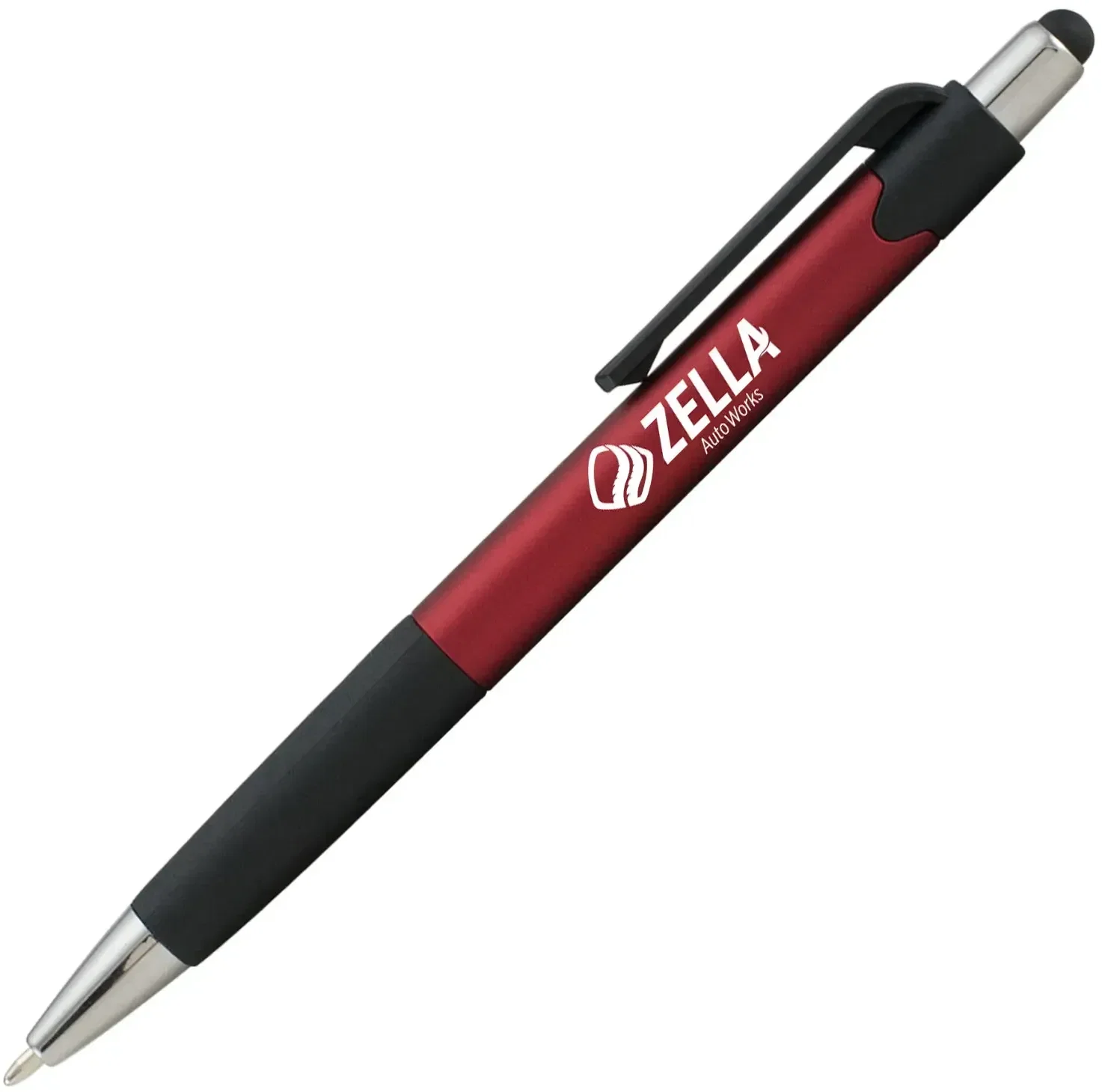 Smoothy Metallic Pen w/ Stylus — view 3