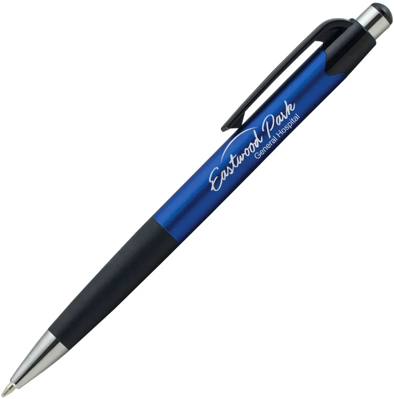 Solid Metallic Click Pen (Black Ink) — view 4