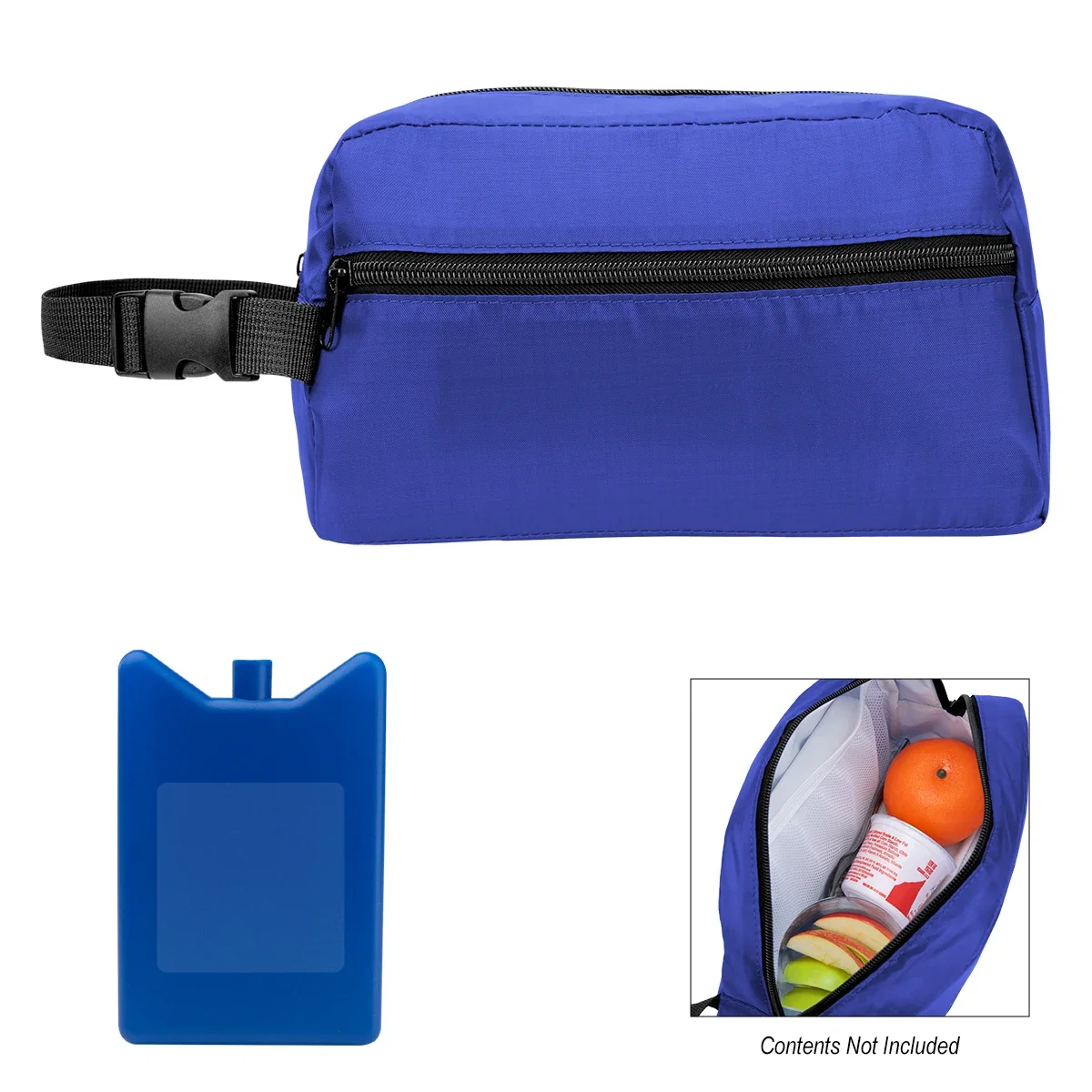 Set components displayed together for an outdoor break