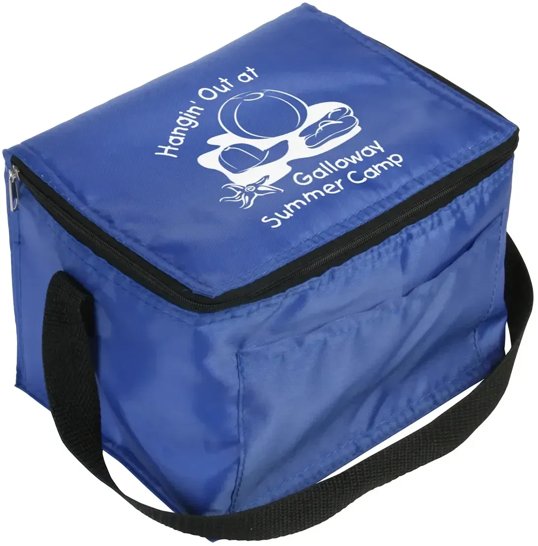 Branded Snow Roller 6-pack cooler bag color options for tailgates