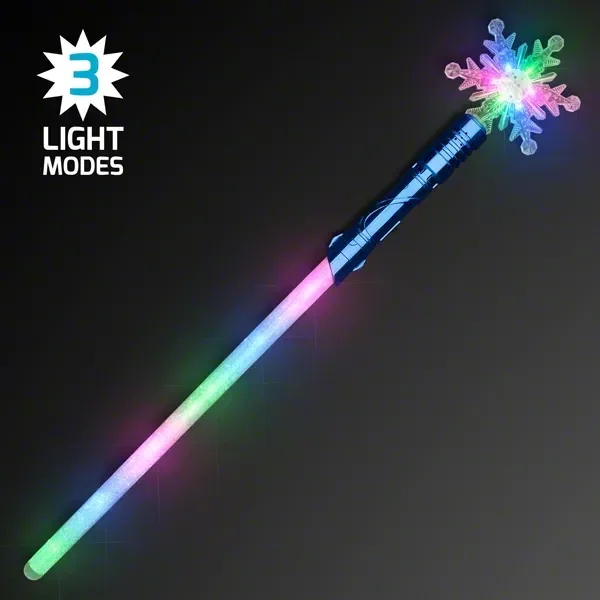 Snowflake Light Staff LED Saber — view 2