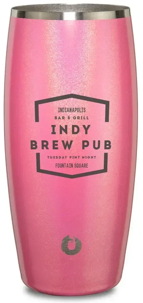 Snowfox® 18 oz. Shimmer Beer Glass — view 4