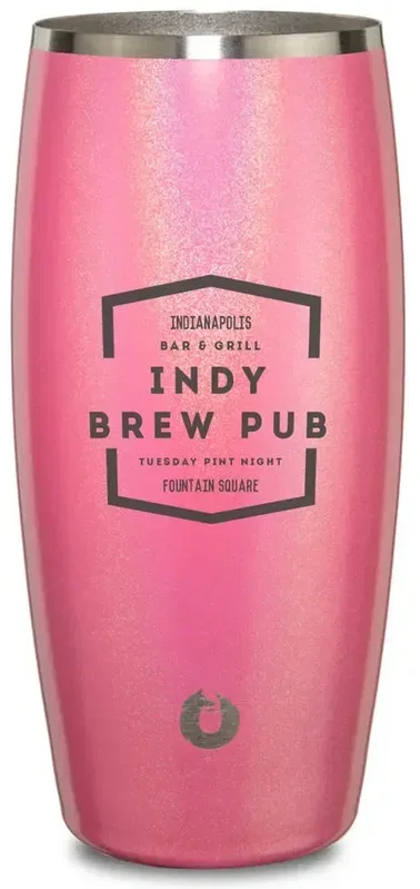 Snowfox® 18 oz. Shimmer Beer Glass — view 4