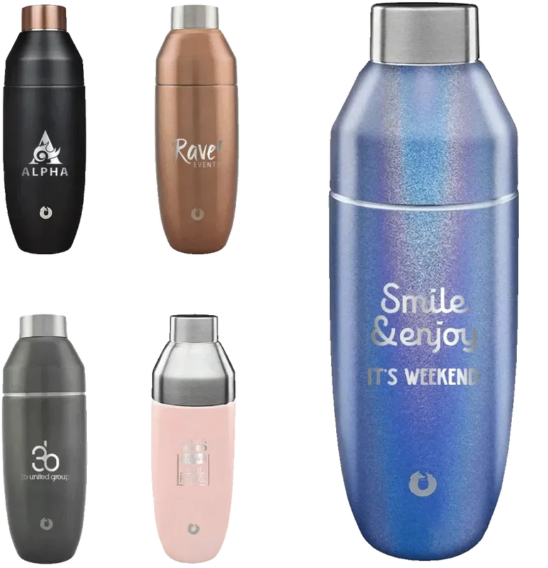 Snowfox® 24oz Insulated Stainless Steel Cocktail Shaker — view 19