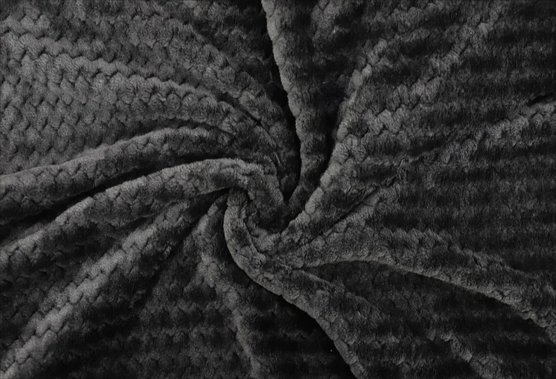 Snuggle Up Soft-Textured Blanket shown in an available color option