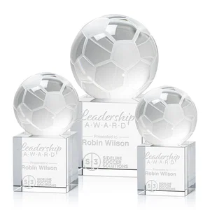 Optical Crystal Soccer Ball Award