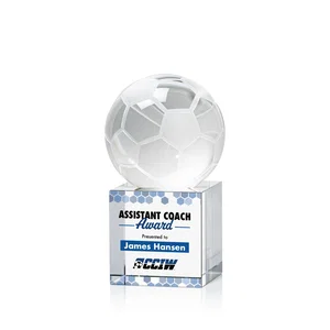 Optical Crystal Soccer Ball Award
