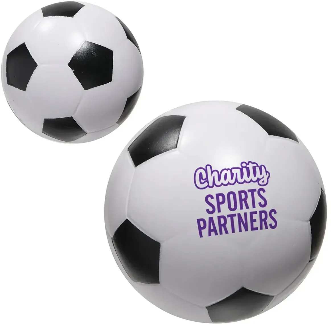 Custom branded Slo-Release Serenity Squishy stress toy, style 3 shape with promotional logo