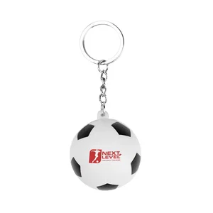 Soccer Ball Stress Reliever Keychain