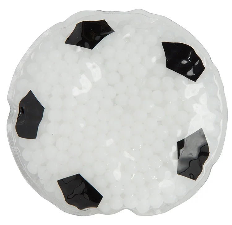 Gel Beads Hot/Cold Pack Soccer Ball — view 2