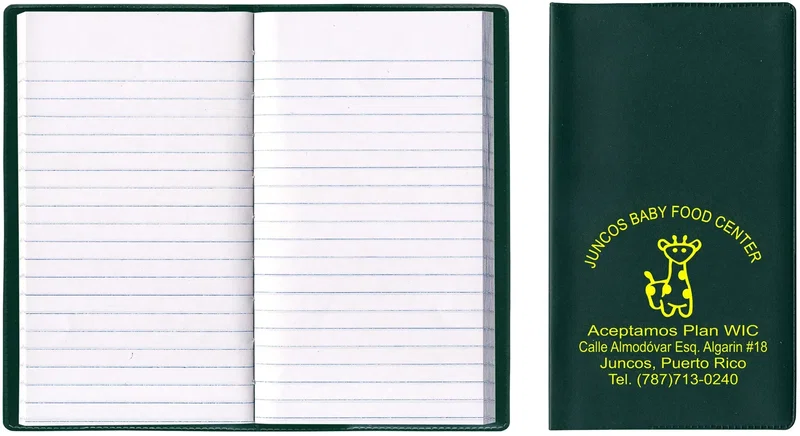 Custom Branded Vinyl Tally Book — view 11