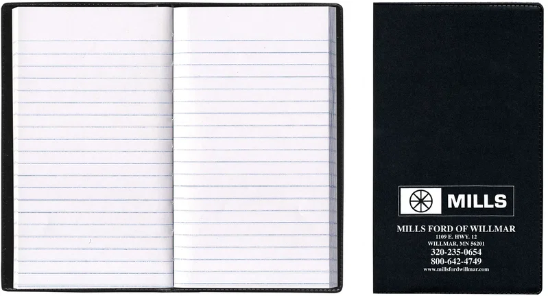 Custom Branded Vinyl Tally Book — view 12
