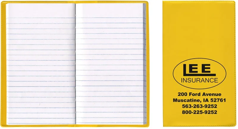 Custom Branded Vinyl Tally Book — view 9