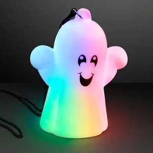 Soft Ghost Necklace with Slow Color Change Lights