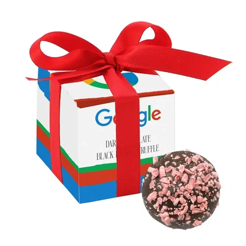 Soft-Touch Belgian Truffle Gift Box — view 2