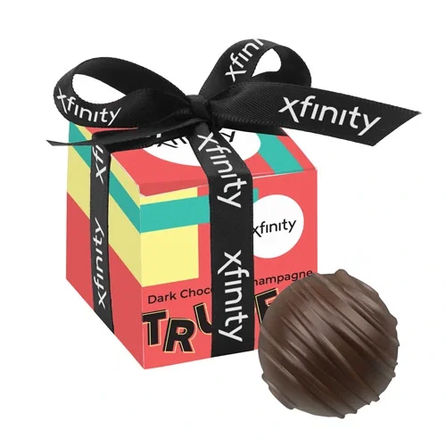 Soft-Touch Belgian Truffle Gift Box — view 3