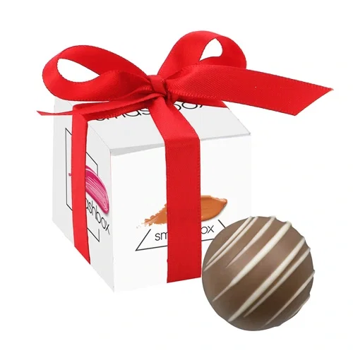 Soft-Touch Belgian Truffle Gift Box — view 4