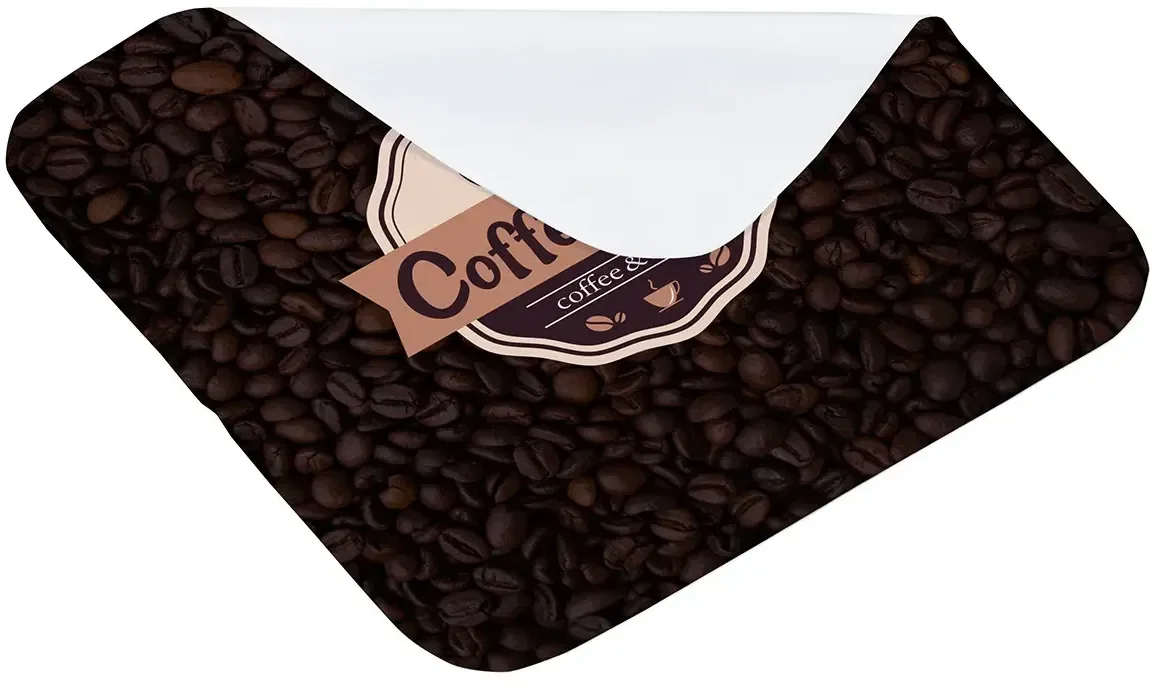 Close-up of the branded soft-touch microfiber cleaning cloth showing its 220GSM polyester weave