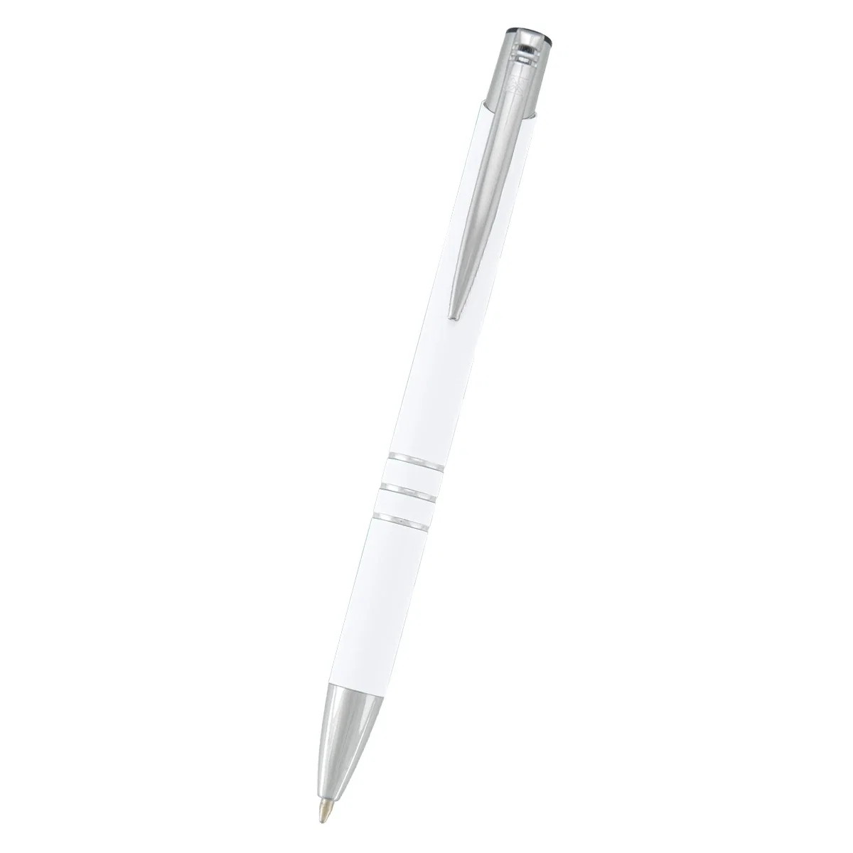 Pen held while signing a document