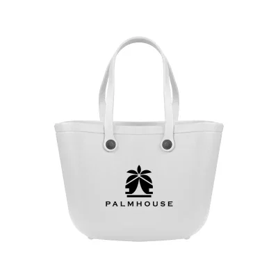 Large tote bag eighteen inches wide with a deep base