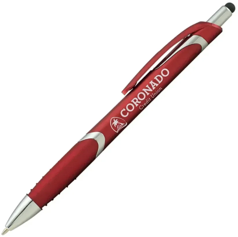 Solana Metallic Pen w/ Stylus Pen (Black Ink) — view 3