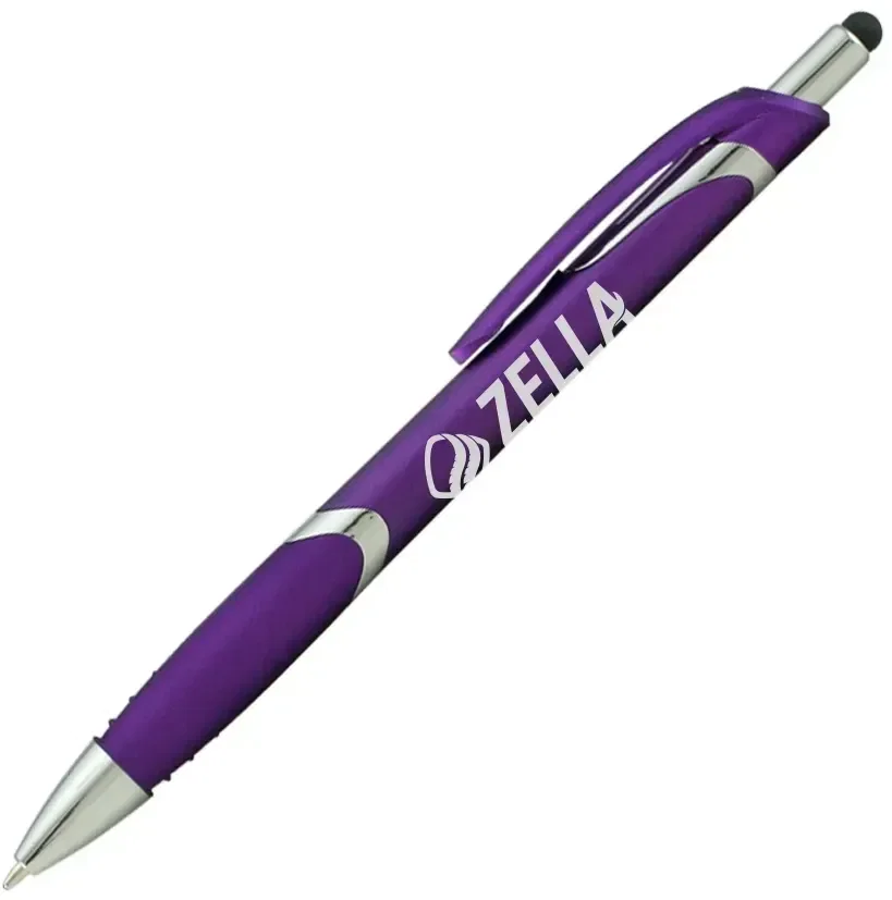 Solana Metallic Pen w/ Stylus Pen (Black Ink) — view 5