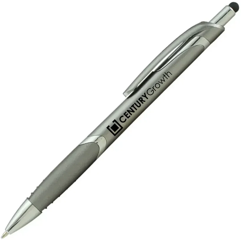 Solana Metallic Pen w/ Stylus Pen (Black Ink) — view 6
