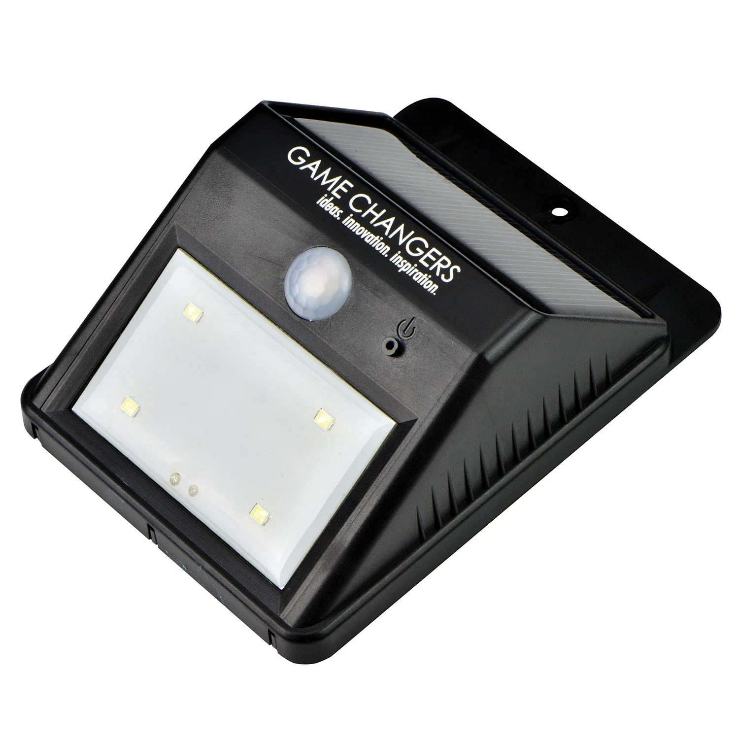 Logo Solar Motion Sensor Light — Black — view 2