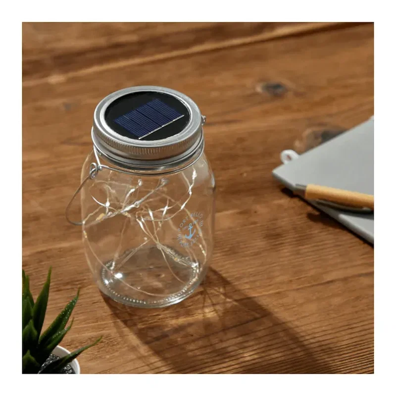 Solar Power Mason Jar Light — view 5