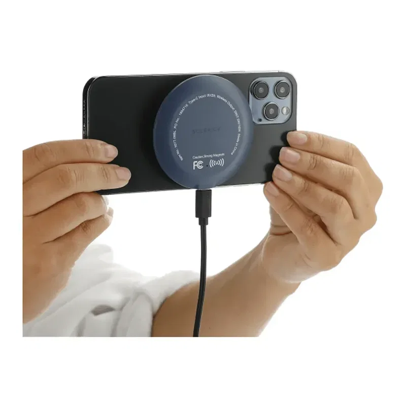 Branded Solekick™ MagClick™ Fast Wireless Charging Pad — view 4