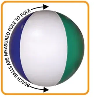 Solid Color Beach Ball — view 7