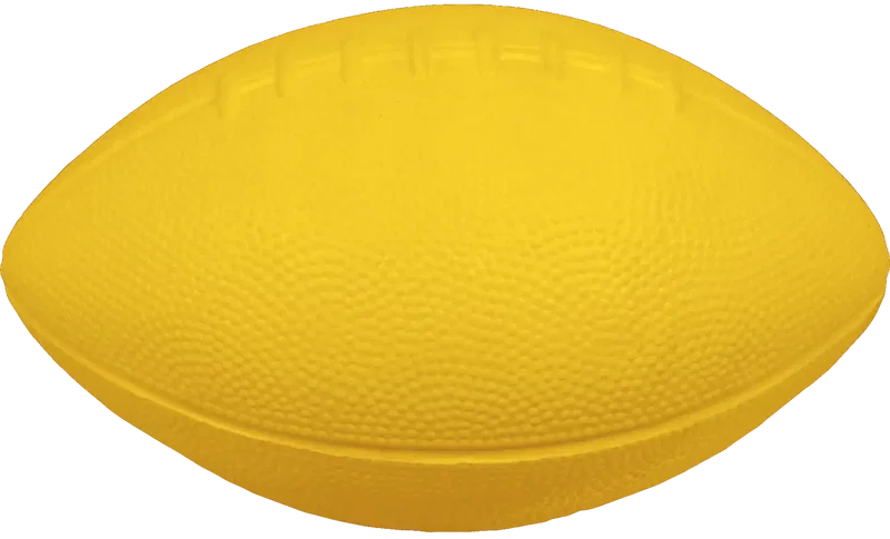 Solid Color Foam Football (10") — view 2