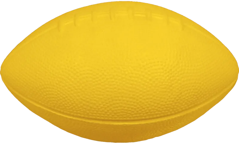 Solid Color Foam Football (7") — view 2