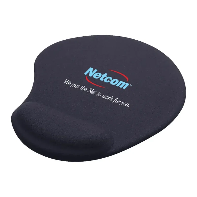 Custom Jersey Gel Mouse Pad with Wrist Rest — view 4
