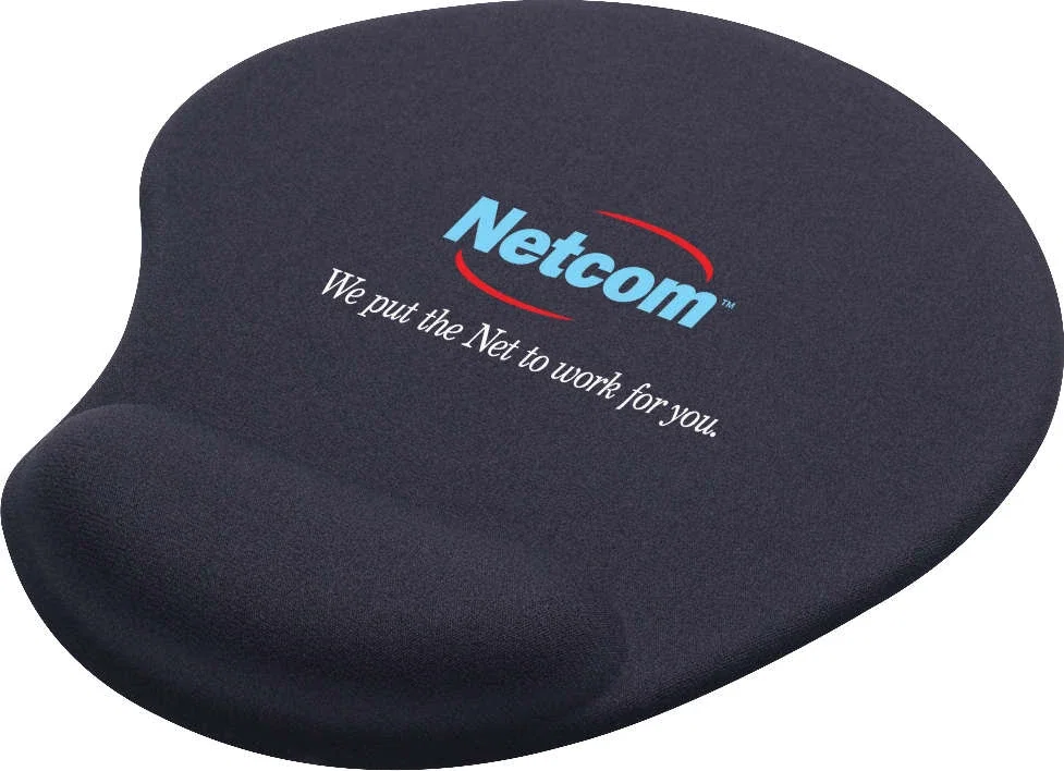 Custom Jersey Gel Mouse Pad with Wrist Rest — view 7
