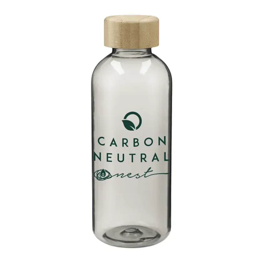 Sona 22oz RPET Reusable Bottle w/ FSC® 100% Bamboo Lid